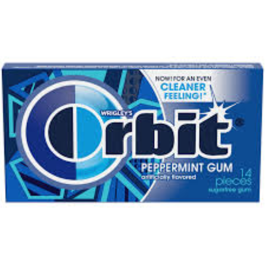 ORBIT PEPPERMINT 14G